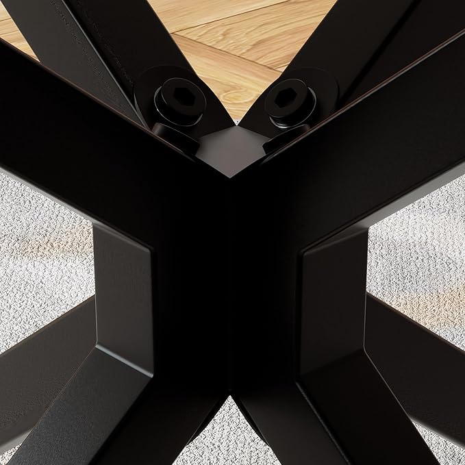 White Marble Coffee Table Modern 40 Inch Living Room Table with Rectangle Sintered Stone Top and Black Metal Legs Stylish Center Table for Living Room Bedroom