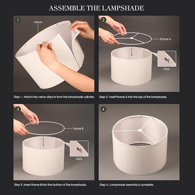 O’Bright Dune - Battery Powered Table Lamp, Rechargeable Cordless Ceramic Lamp, Full-Size 19.5 Inch Height, Dimmable, Smart Safety Protection, Type-C Fast Charging, LED Bulb Included, Stone Grey