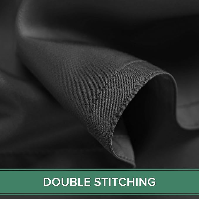 Pure Bamboo California King Sheets, Genuine 100% Organic Viscose Derived from Bamboo Bed Sheet Set, Soft & Cooling, Double Stitching, 2 Year Quality Promise (California King, Black)