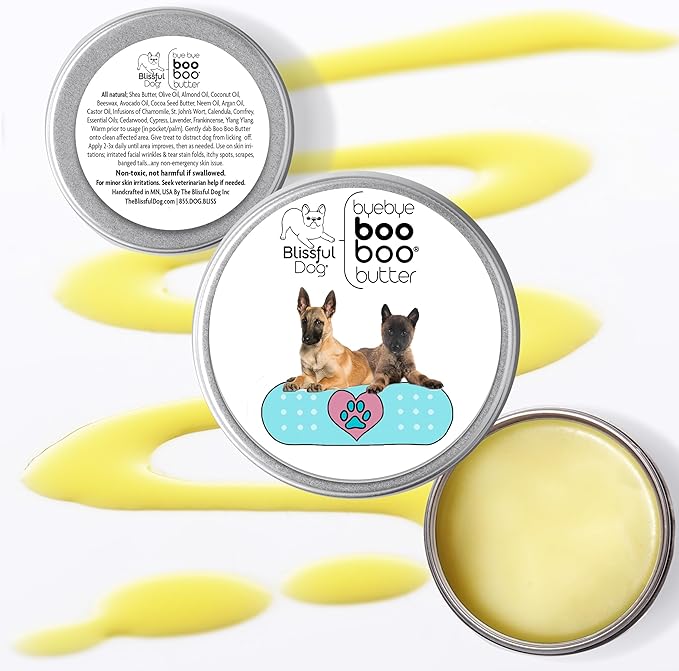 The Blissful Dog Belgian Malinois Boo Boo Butter, 16oz