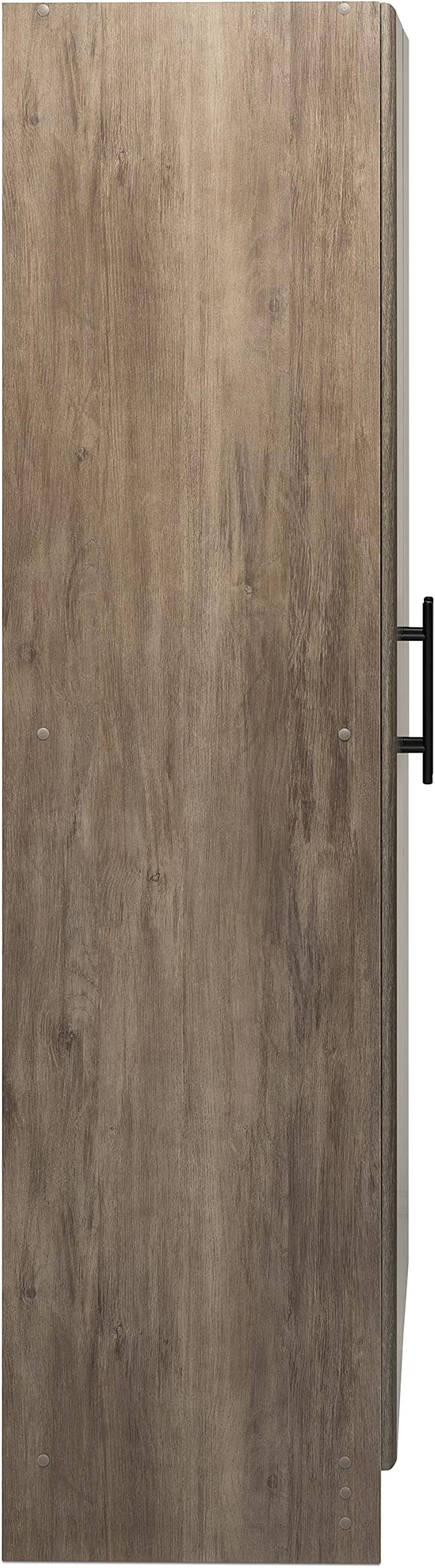 Prepac Elite Tall Garage Storage Cabinet & Pantry Storage Cupboard, 2-Door Freestanding Bathroom or Pantry Cabinet with Adjustable Shelves, 16" D x 32" W x 65" H, Drifted Gray