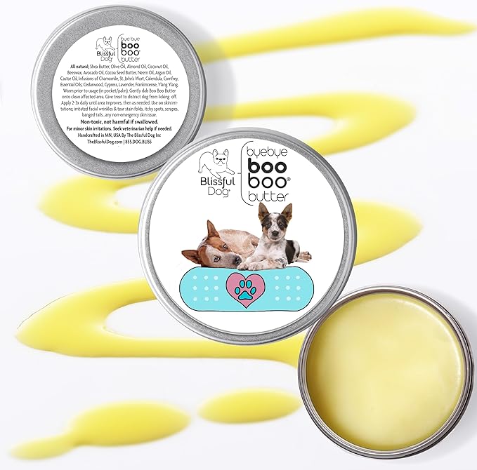The Blissful Dog 2 oz TIN AUSTRAILIAN Cattle Dog Booboo Butter