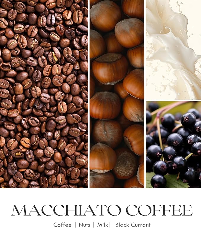 AOOVOO Fresh Coffee Candles - 9 oz Scented Candles, Aromatherapy Candle, Soy Candle for Home Scented