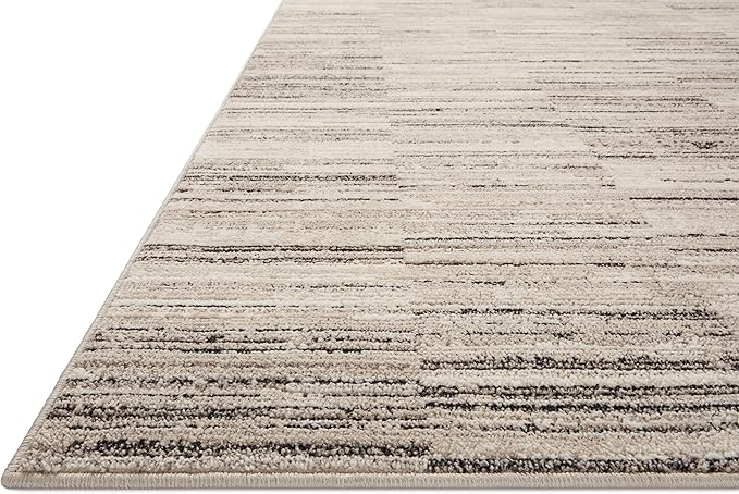 Loloi Darby Collection DAR-01 Charcoal/Sand 7'-10" x 10' Area Rug