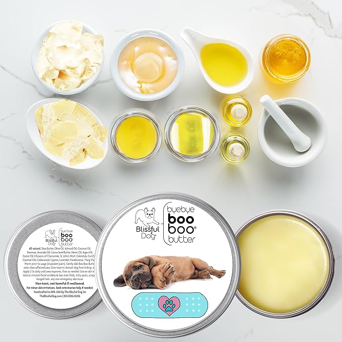 The Blissful Dog Cane Corso Boo Boo Butter, 4-Ounce