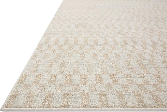 Loloi Kamala Collection KAM-05 Ivory/Natural 7'-10" x 10' Area Rug