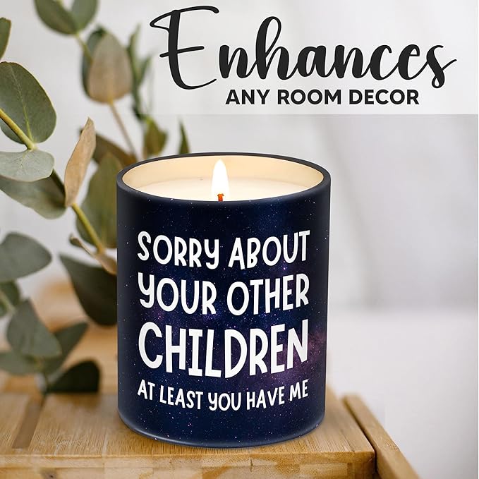 Gifts for Mom from Daughter, Son - Mothers Day Gifts for Mom, Wife, Women - Moms Birthday Gift Ideas, Cool Birthday Gift for Moms - Funny Mothers Day Candle, mom Candle Funny 10OZ