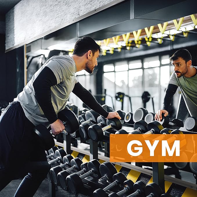 ROOMTEC Home Gym Mirror 60"x30" - 2PCS Frameless Wall Mounted Fitness Mirror, Large Tempered Glass Full Length for Yoga, Dance Studio, Workout Room