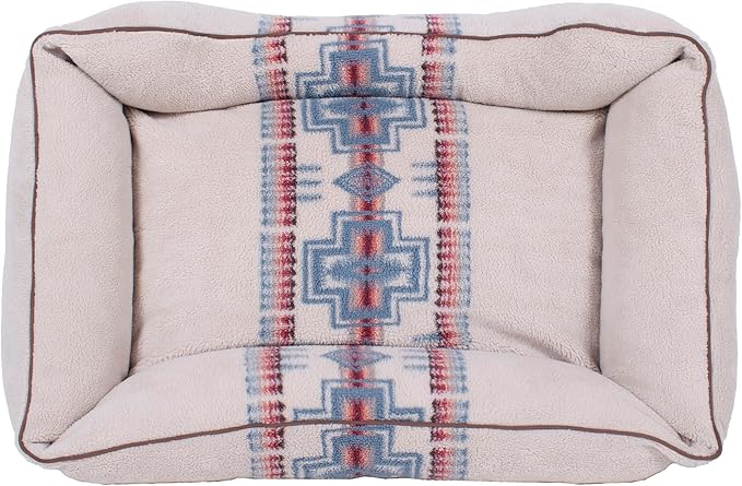 Pendleton Berber Kuddler Dog Bed - Harding Rosewood, XL
