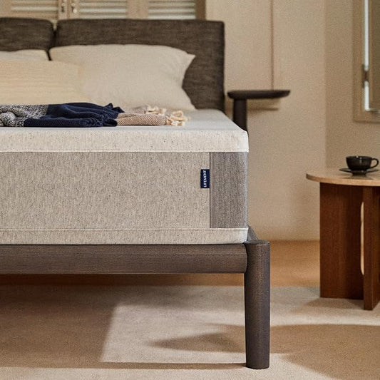 LIFEMENT, Essential 10 Inch Twin, Copper Infused Cooling Gel Memory Foam Mattress, Medium Firm, Fiberglass Free, Pressure Relief, Safe & Certified Foams & Cover, 10-Year Warranty