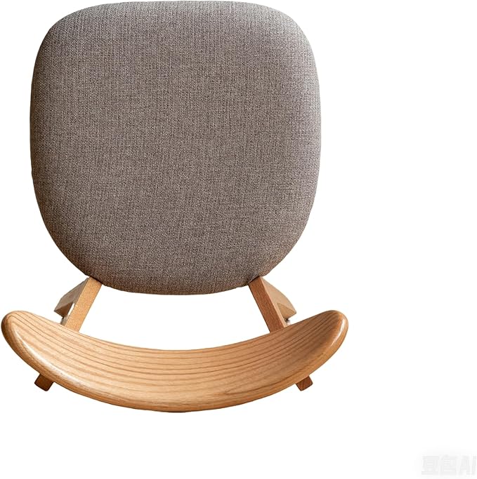 Solid Wood Dining Chairs Set of 6 - Gray Padded Upholstered,Heavy Duty Solid Oak Dining Chairs Suitable for Restaurants, Kitchens,Offices,Home or Commercial Use,400 lbs Capacity