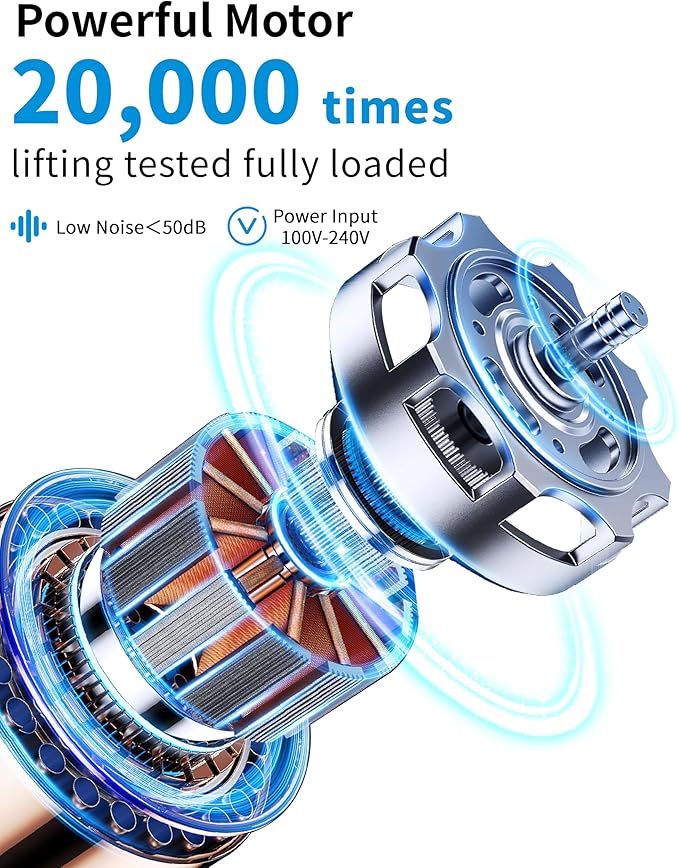 Okin Small Electric Standing Desk, 36" x 24" Whole Piece Height Adjustable Desk, White Sit to Stand Computer Workstation for Home Office