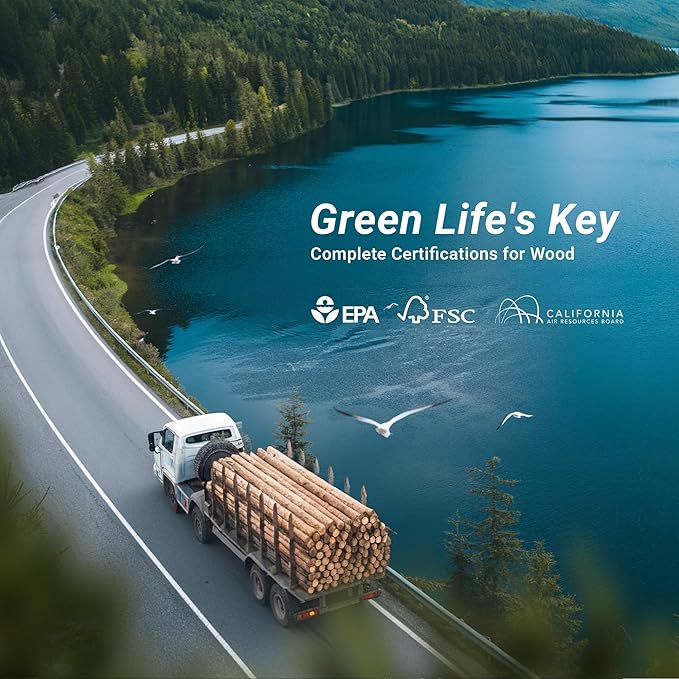 Claiks Electric Standing Desk, Adjustable Height Stand up Desk, 63x24 Inches Sit Stand Home Office Desk with Splice Board, Black Frame/Rustic Brown Top