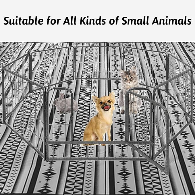 BNOSDM 91" X 63" Extra Large Rabbit Cage Liners Washable Reusable Bunny Bedding Pets Dog Whelping Pads with Anti Slip Bottom Pad Rug for Dogs Chinchillas Cats Guinea Pigs Ferrets