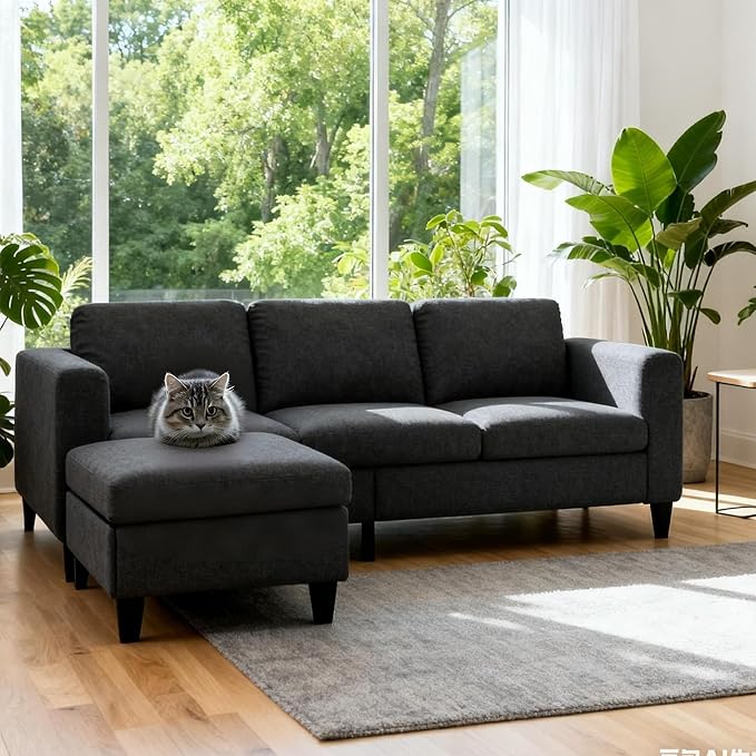 Small Couch, Couch in a Box, Small Sofa, Sofa for Living Room, Apartment, Dorm, Office