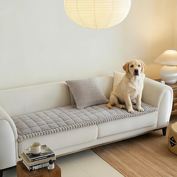 Couch Covers for 3 Cushion Couch Sofa Pet Friendly,Non-Slip Sofa Cover Washable