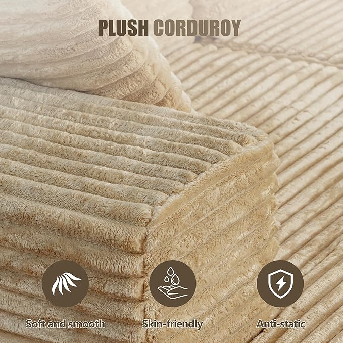 Bashaw 108" Cloud Sectional Couch Sofa with L-Shape Chaise, Modern Modular Sofa Couch Upholstered Couches for Living Room Bedroom, No Assembly Required (Beige, L Shape)