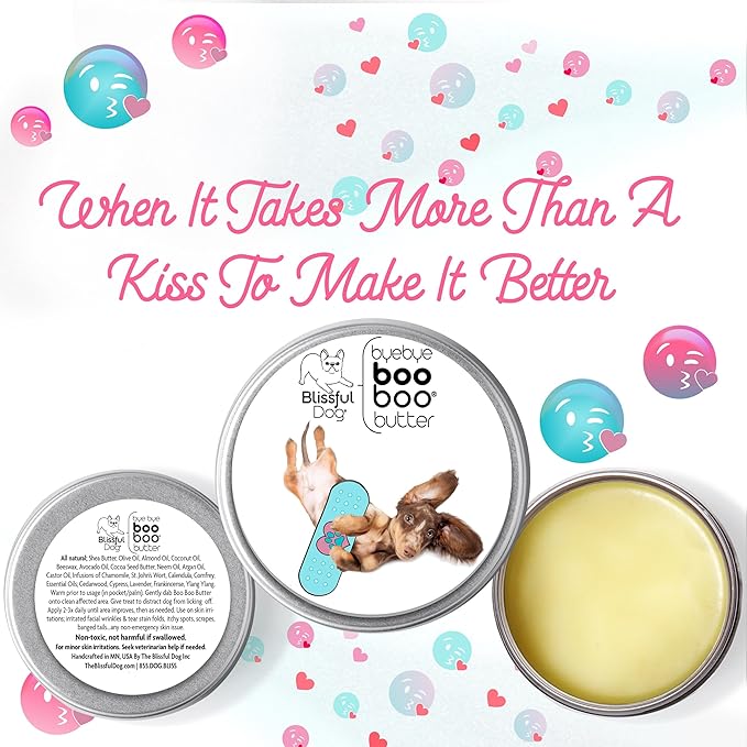 The Blissful Dog 2 oz TIN Dachshund Booboo Butter