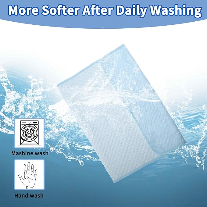 Dog Cooling Mat, Durable Machine Washable Pets Cool Pad, XX-Large, Blue