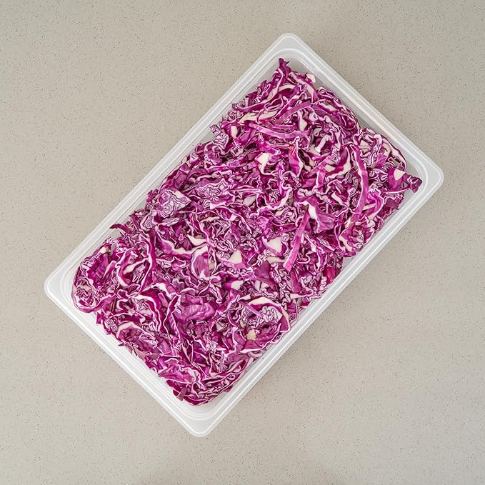 Restaurantware Food Storage Container 1 Pack of 20.7 x 12.6 x 2.5 Inches Plastic Stackable Storage Box White Reusable Label Container Dishwasher Safe For Restaurants And Kitchens