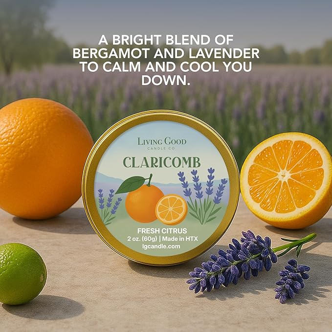 6 Scents Discovery Box – Pure Beeswax Candles for Every Mood – Clean Burning & Non-Toxic for Home, Aromatherapy, Relaxation & Stress Relief – Gift Idea for Women & Candle Lovers (2 oz Each)