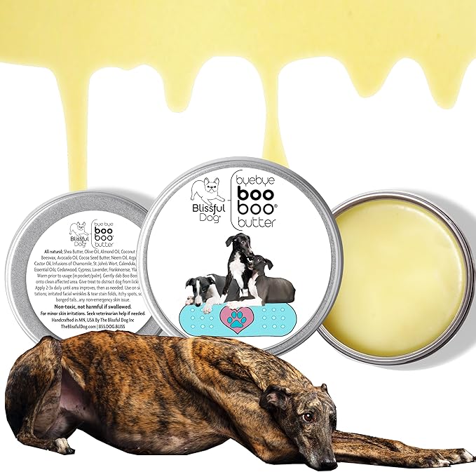 The Blissful Dog Greyhound Boo Boo Butter, 2-Ounce