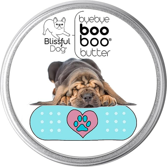 The Blissful Dog 1 oz TIN Bloodhound Booboo Butter