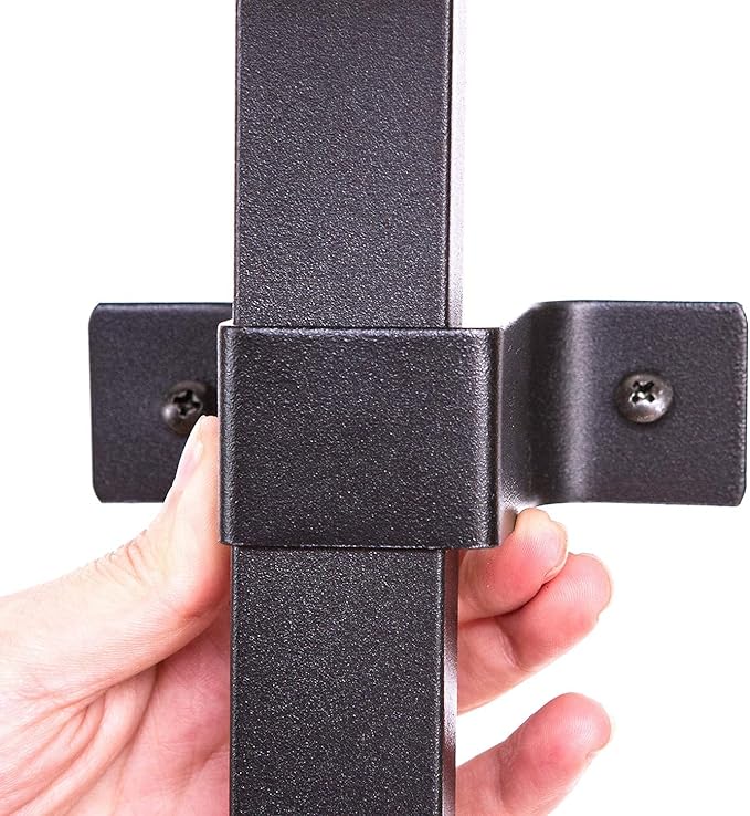 IRONCK Bookshelf, Double Wide 5-Tier Open Bookcase Vintage Industrial Large Shelves, Wood and Metal Etagere Bookshelves, for Home Decor Display, Office Furniture, 13D x 53.1W x 70H in