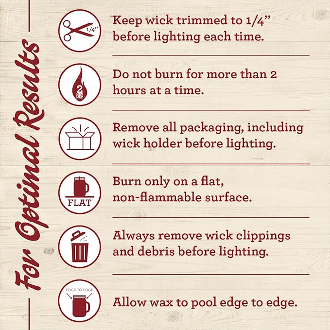 Our Own Candle Company, Butt Naked Scented Mason Jar Candle, 100 Hour Burn Time, 13 Ounces