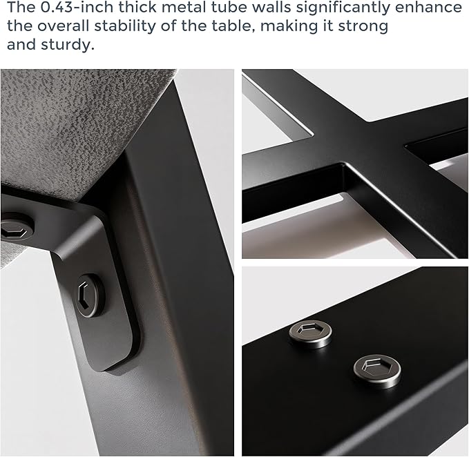 47" Round Dining Table for 4, Kitchen Dining Table with Storage, Wood Circle Dinner Table, Space Saving Dining Room Furniture for Kitchen, Living Room