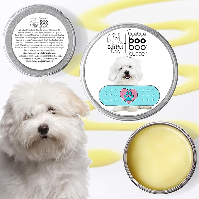The Blissful Dog Coton De Tulear Boo Boo Butter, 1 oz
