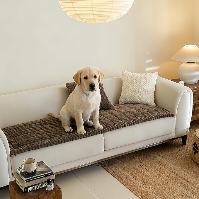 Couch Covers for 3 Cushion Couch Sofa Pet Friendly,Non-Slip Sofa Cover Washable