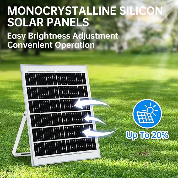 Solar Lights Outdoor:High Lumen LED Security Lights Waterproof IP66,Remote Control Auto Sensor Emergency Street Light Dusk To Dawn, 200W Spotlight, Exterior Lighting for Outside, Yard, Wall, Garage