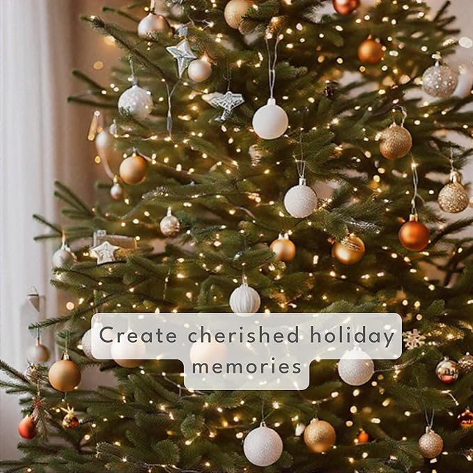 Personalized Bunny Christmas Ornament - Custom Name & Year Woodland Decoration