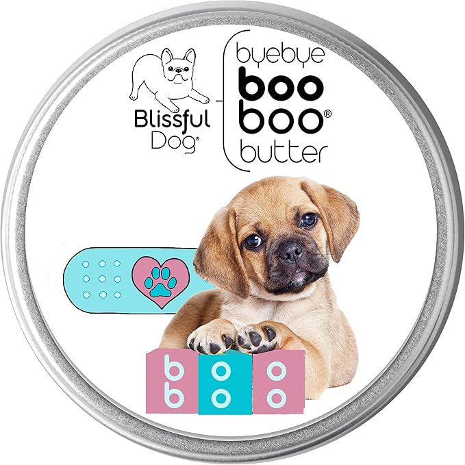 The Blissful Dog Puggle Boo Boo Butter, 8-Ounce