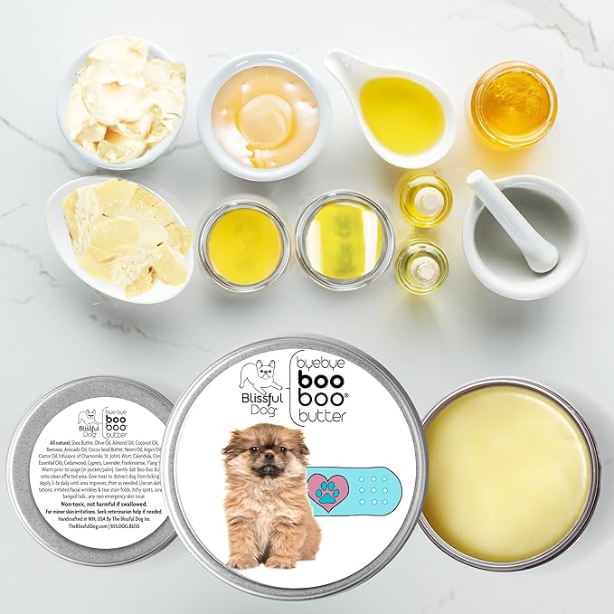 The Blissful Dog Tibetan Spaniel Boo Boo Butter, 1 oz