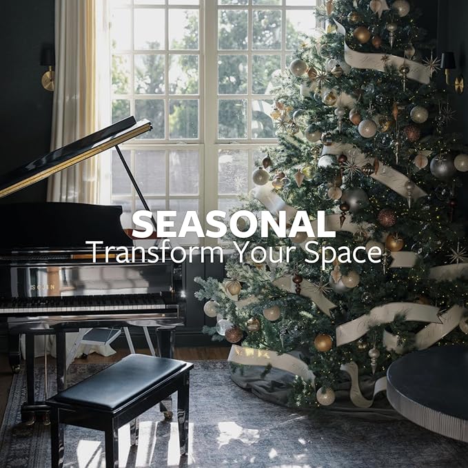 CG Hunter Holiday Collection Faux Wreath, Premium Artificial Indoor and Outdoor Large 28" Pinecone Christmas Wreath, Christmas Decorations and Holiday Greenery