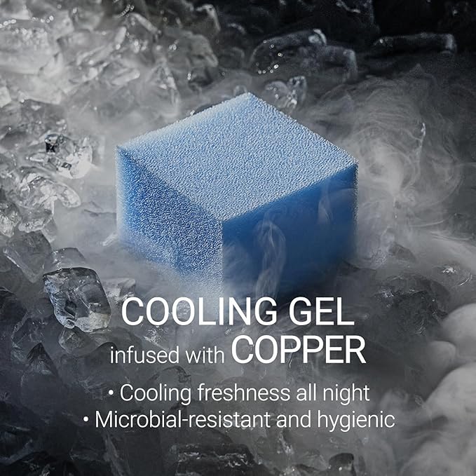 LIFEMENT, Essential 10 Inch Twin, Copper Infused Cooling Gel Memory Foam Mattress, Medium Firm, Fiberglass Free, Pressure Relief, Safe & Certified Foams & Cover, 10-Year Warranty