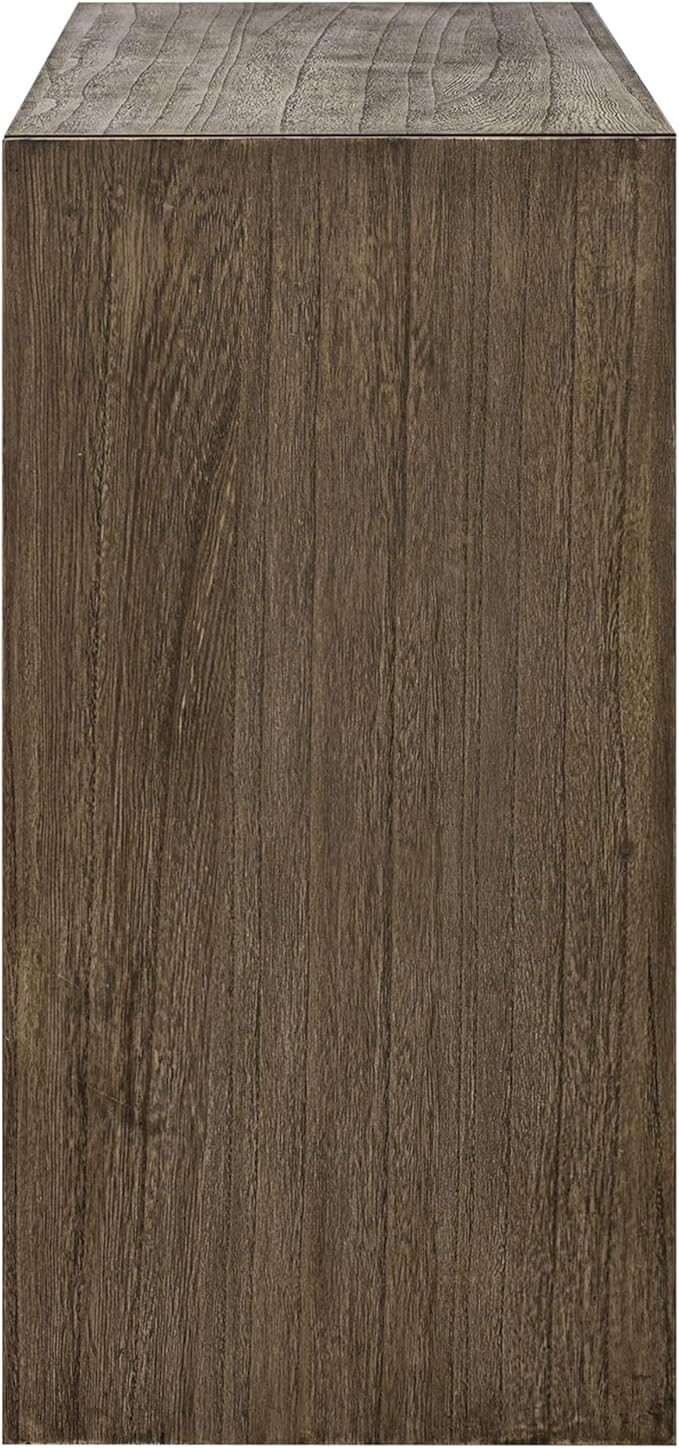 Modern Farmhouse Entryway Console Table 59.2-Inch Entry Sofa Table for Living Room Entrance Hallway Furniture (Natural)