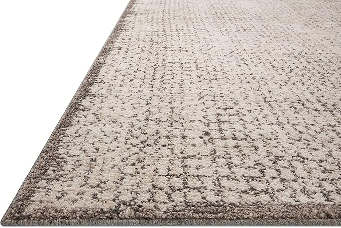 Loloi Darby Collection DAR-04 Ivory/Stone 2'-7" x 10'-0" Runner Rug