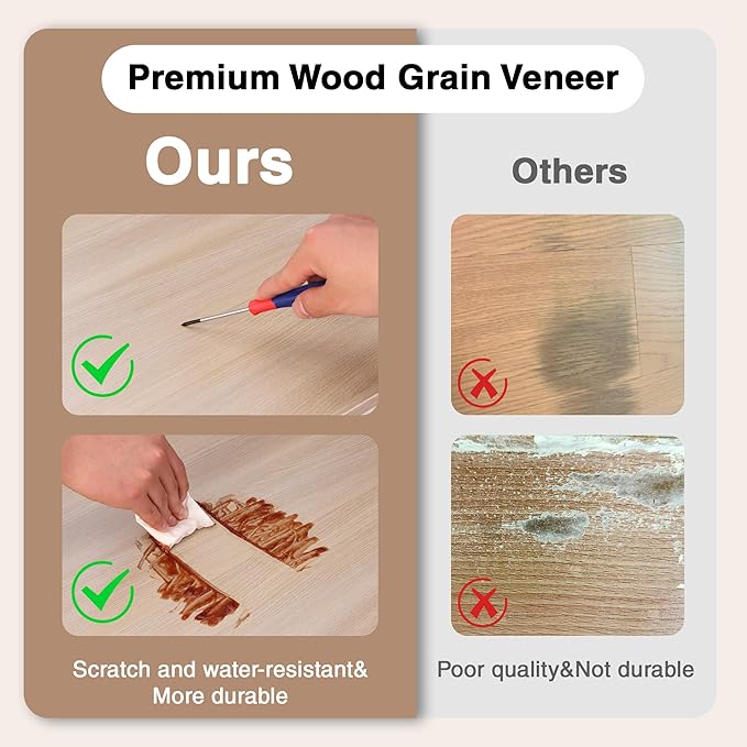 WORKPRO House 5-Tier Shelving Unit, 3000lbs Adjustable Storage Shelves, Boltless Book Shelf, Shelf Organizer for Kitchen, Living Room, Bathroom, Wood Grain Pattern, Waterproof Board, 24-1/10"W, Black