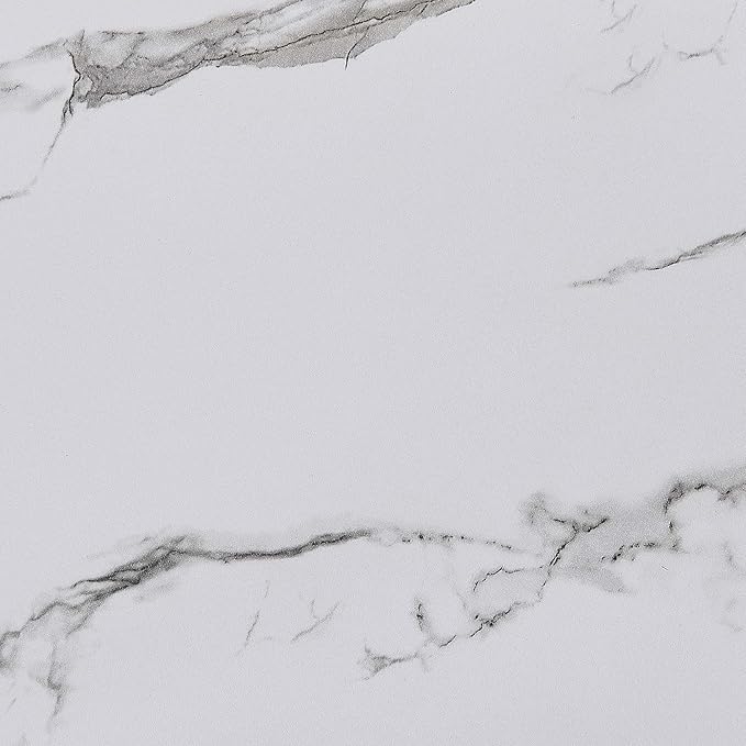 Round Glass End Table, Mid-Century Modern Design Sofa Table for Living Room, D18 x H23 in, 2-Tier Structure, Clear Glass Top and White Marble Shelf, Sleek Conical Legs with Gold Finish Frame