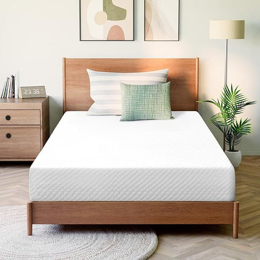 GAESTE 6 Inch Twin Cooling Memory Mattress Medium Firm CertiPUR-US Certified Foam, Pressure Relief & Cool Sleep Mattress-in-a-Box Comfort & Supportive Fiberglass Free (Twin, 6 in)