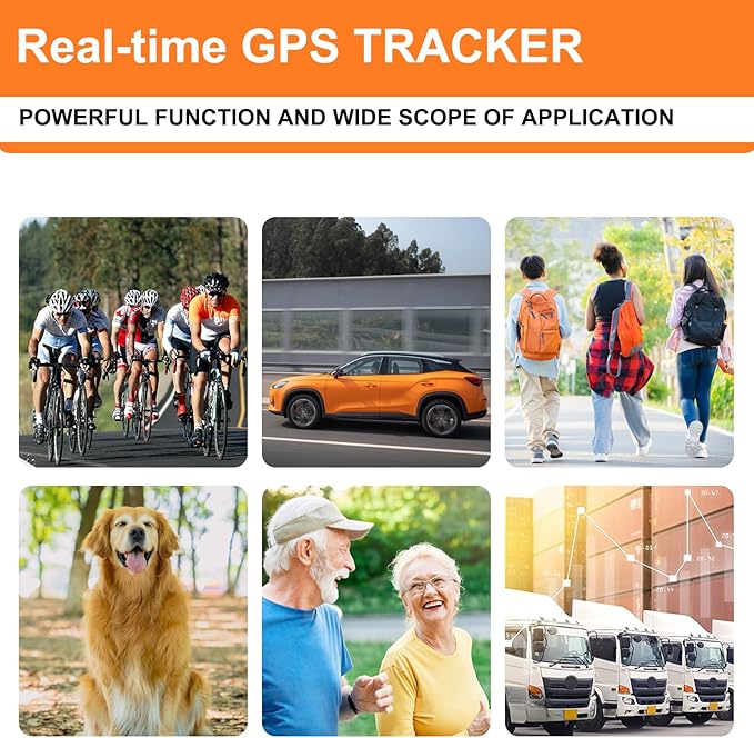 Mini Car GPS Tracker for Vehicles,Portable Real Time Magnetic GPS Tracking Device,No Subscription Required/No Monthly Fee Full Global Coverage Location Tracker for Kids,Dogs,Trucks