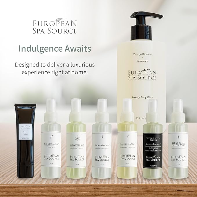 European Spa Source Jasmine Luxury Candle for Aromatherapy, Soy Wax Candle, Hand Poured, at Home Spa Experience Promoting Relaxation, 45 Hours of Burn Time