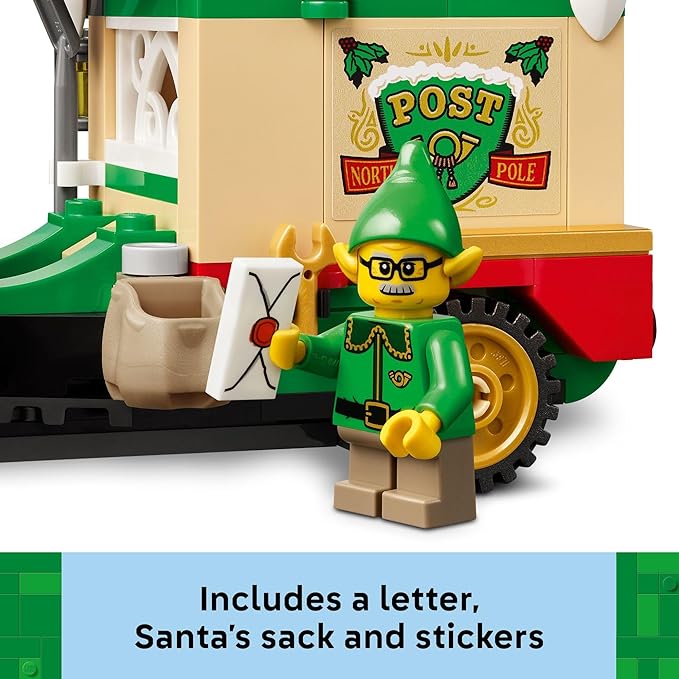 LEGO Santa’s Delivery Truck Building Toy for Kids - Construction Set for Play or Christmas Decor - Building Blocks for Girls & Boys, Ages 8+ - Holiday Craft Ideas for Families - 40746