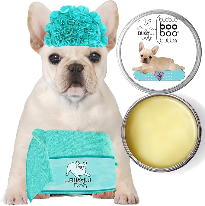 The Blissful Dog 4 oz Tin French Bulldog Booboo Butter