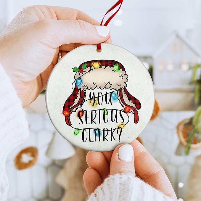 Christmas Vacation Ornaments - Classic Ornament for Christmas Tree Decor, Unique Comedy Ornaments, Ideal Movie Ornament Gifts, Highlights from A Vacation Movie