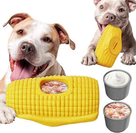Multi-Functional Interactive Dog Toys for Aggressive Chewers, Indestructible Dog Toys for Small/Medium/Large Breeds,Frozen Dog Treat Holder to Keep Them Busy,Reduces Anxiety