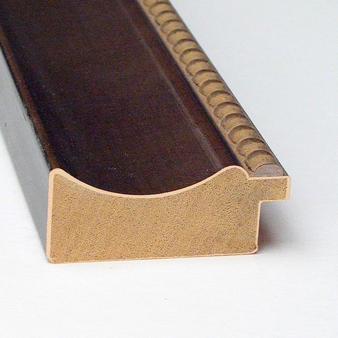 Amanti Art Bronze Full Length Mirror, 64x28 Manhattan Bronze Narrow Tall Free Standing Body Wall Mirror Full Length for Dressing, Traditional Wood Frame, Lean on Floor or Hang, Wall Decor